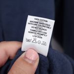 American Giant Women's Midweight Full Zip Spell Bound Made In USA Size M Blue Size M Photo 6