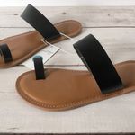 Black Sandals, Size 6 Photo 2