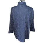 Allison Daley Vintage  Embroidered Button Down Shirt Photo 2