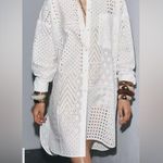 ZARA ZW collection  embroidered eyelet dress Photo 1