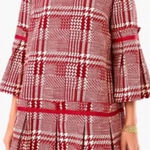 Tuckernuck NWT Cranberry Check Kennedy Dress Womens Size XXXL Plus Photo 0