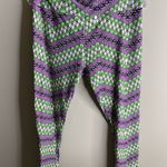 Lula Roe TC Kermit the Frog Leggings Photo 7