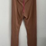 Fabletics Waffle Legging Teddy/Fuchsia Thermal Knit Athleisure Lounge Medium Photo 1