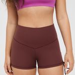 Aerie OFFLINE By  Real Me High Waisted Ruched Tie 3" Bike Short size xs  Photo 0