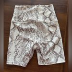 Beach Riot NWT  Bike Short in Taupe Snake Photo 4