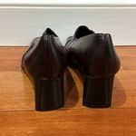 Paul Green NWOT  Munchen Loafer Block Heels Square Toe Burgundy Leather Size 6.5 Photo 1