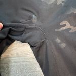 Spanx Black Camo Print Full Length Leggings Size Large B35 Photo 3