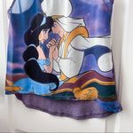 Disney Aladdin Sheer Tank Top Purple Medium Photo 6