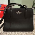 Kate Spade  Purse Black Leather Crossbody Pebbled Photo 0