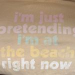 Wildfox Vintage Play Pretend Roadtrip Sweater Dollskill sand pastel graphic HTF Photo 6