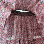 PINK - Victoria's Secret Victoria's Secret PINK Womens Skirt Size S Pink Floral A-Line Flare Mini Pockets Photo 4