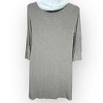 Agnes & Dora  Walker Dress Heather Gray Smocked Sleeve Casual L Photo 1