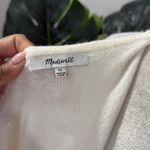 Madewell Cream Kent Cardigan Sweater Open-Front Photo 7