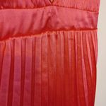 Sincerely Jules  Size Extra Small XS Pink Shiny Dress Deep V Cut NWOT Summer Photo 5