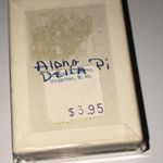 Alpha Delta Pi Lavaliere Dainty Vintage Sorority Pin Gold Photo 2