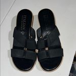 Italian Shoemakers  Black Slide Sandals size 8.5 Photo 1