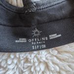 OFFLINE by Aerie Gray Sports Bra Photo 2
