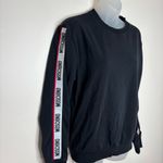 Moschino  Underwear Black Logo Tape Stretch Cotton Crew Neck Sweatshirt size XS Photo 1
