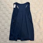 Athletic Works Dark Heather Blue Women’s Racerback Active Tank Top, Size Medium Photo 1
