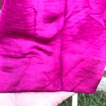 INC Raspberry pink trench satin coat Medium Photo 15