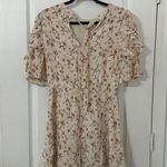 Reformation  Malachi Dress Mini Ruffle Mini Dress Size 6 Photo 8