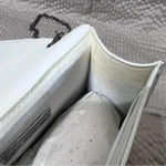 3 AM Forever white metal chain cross body fashion bags diamond stone bugs Photo 4