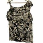 City Chic  Vacation Tropical Blouse Asymmetrical Top XXL Photo 0