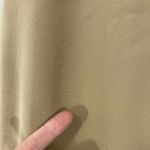 ZARA BASIC Beige White Stripe Jogger Pants Elastic Waist Drawstring Women Size M Photo 3