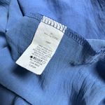 Beeson River Maxi Dress NWT Women's Large Lagenlook Ruffle Drop Waist Blue Photo 5