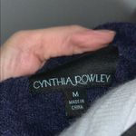 Cynthia Rowley  Dark 100% Wool Blue Blazer Photo 8