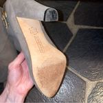 Steven By Steve Madden  Ellusion Gray Suede Leather Pointed Toe Heeled Bootie 8.5 Photo 6