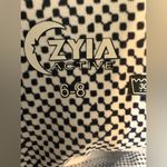 Zyia  Active Black White Dots High Waisted Leggings Photo 4