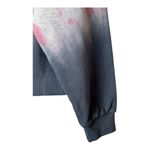 BLANK NYC  Sweatshirt Women Large Gray Tie Dye Crop Into The Groove NWT Athletic Photo 6