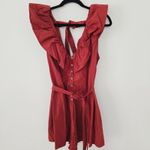 Free People NWT Endless Summer Darling Romper Dress Cotton Solid Playsuit Size M Photo 4