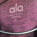 Alo Yoga Long Sleeve Purple Shirt Size Medium Photo 3