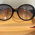 Marc Jacobs Chic Black Sunglasses with Gold Details Photo 0
