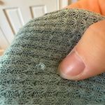 Free People  Must Have Thermal Ribbed Relaxed Henley Top in Bright Aqua Size Med Photo 8