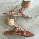 Gladiador Sandals Handmade in Greece Genuine Leather Size 41 Tan Photo 6