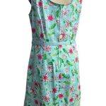 Faded Glory  Floral Mini Dress - Blue and Pink Size 12 Photo 1