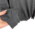 Valentino Jeans Wool Blend V Neck Grandpa Pullover Sweater IT Size 56 Gray Photo 2