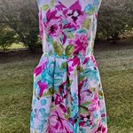 Madison Leigh Floral Sleeveless Dress Photo 4