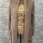 Pink Lily  Open Front Eyelash Cardigan Photo 0