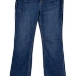 Duluth Trading Company Low Rise Bootcut Medium Wash Jeans Womens 8 Blue Denim Photo 0