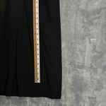 Talbots  Petite Stretch Black Short Sleeve Button Front Collared Shirt Dress Sz 4 Photo 6