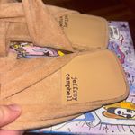 Jeffrey Campbell Jeffery Campbell Tan Natural Suede Tied Down Knot Mules in Box 8 Photo 2