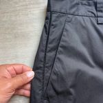 COS Women’s Black Cotton Pants With Side Open Stitching Size 6 Barrel Style Legs Photo 1