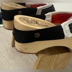 Jax & Bard x Flowfold Collab Puffin Sandal Wood Clog Black White Sz 40 US 9.5 10 Photo 6