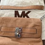 Michael Kors Vintage  Tan Crocodile Leather Purse Photo 7