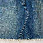 J.Crew NWT  Frayed Hem Denim Mini Skirt Photo 3