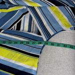 Ashley Stewart  Striped Tunic Top Sz 22 Career Office Siren Maximalist Art Deco‎ Photo 7